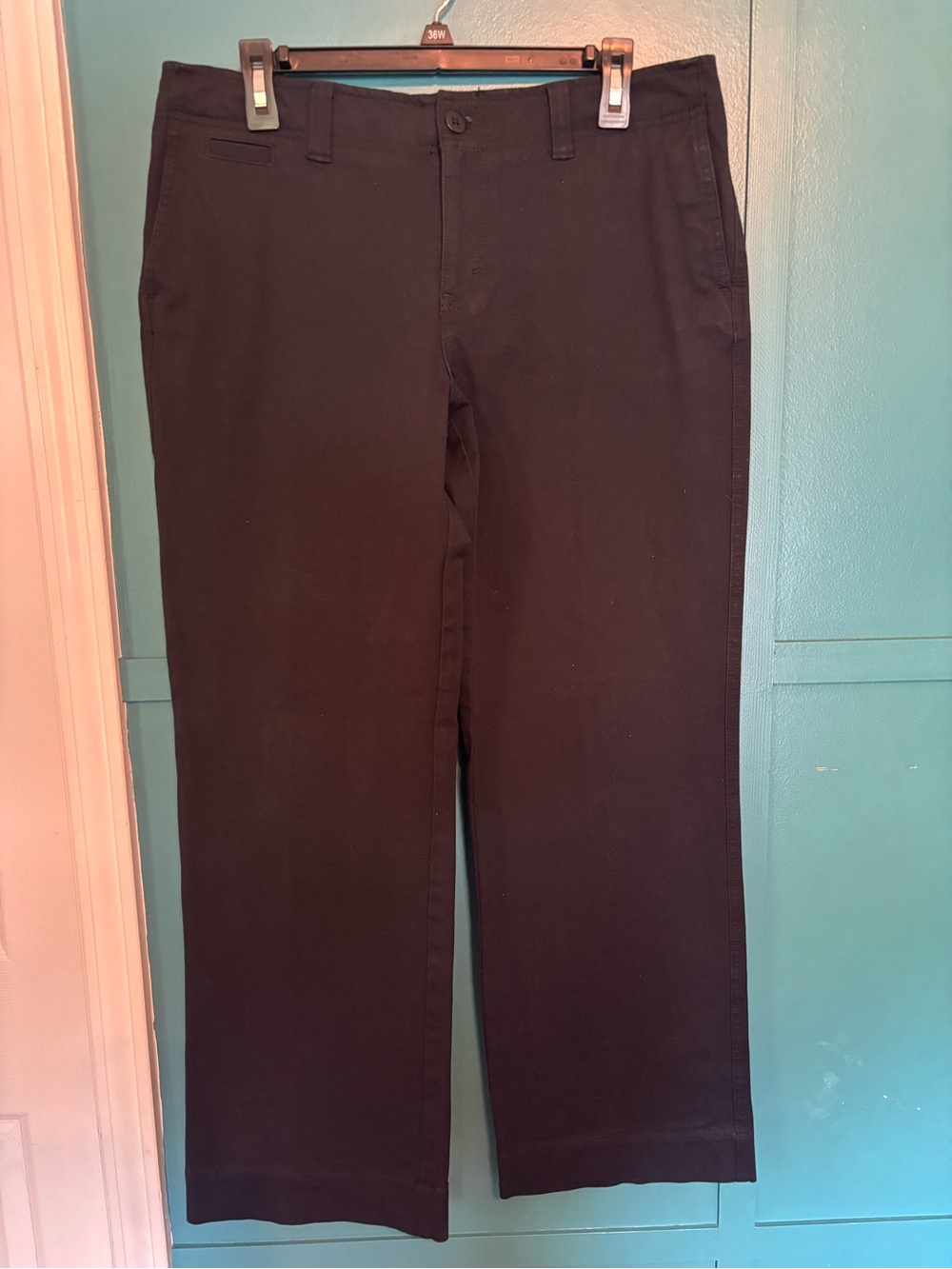 Eddie Bauer Women’s Vashon Fit Navy Straight Chinos Size 12